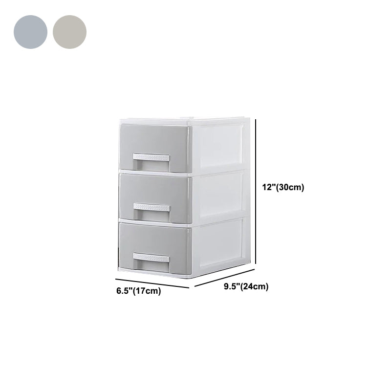 Modern Cabinet Plastic with Drawers Filing Cabinet for Home Office