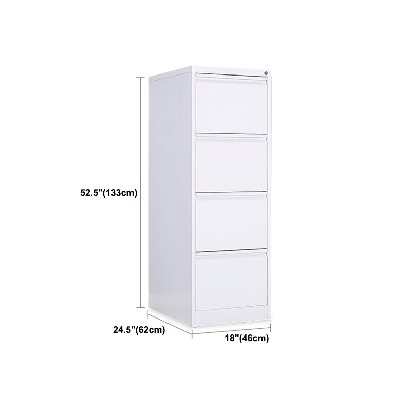 Modern Vertical Filing Cabinet Metal Filing Cabinet with Lock and Storage