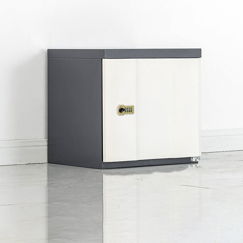 Classic Metal File Cabinet Color Block Filing Cabinet for Home Office