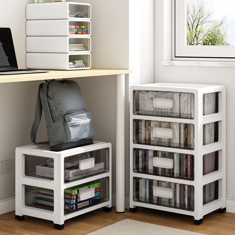 Modern Acrylic Cabinet Drawers and Pedestal Filing Cabinet for Home Office