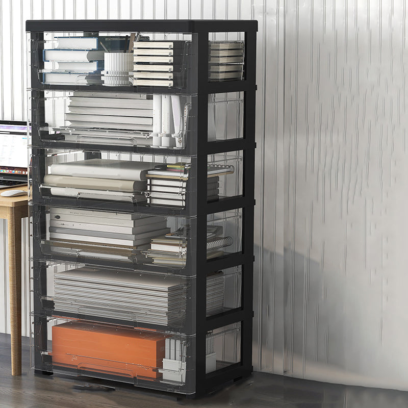 Modern Acrylic Cabinet Drawers and Pedestal Filing Cabinet for Home Office