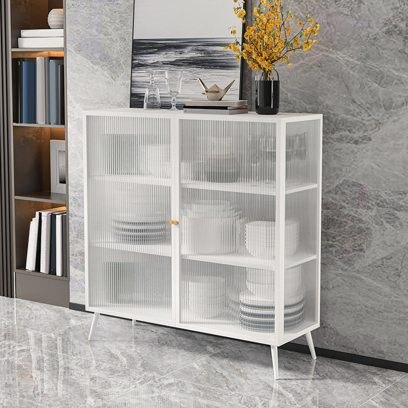 Modern Display Cabinet Glass Door Storage Cabinet for Dining Room