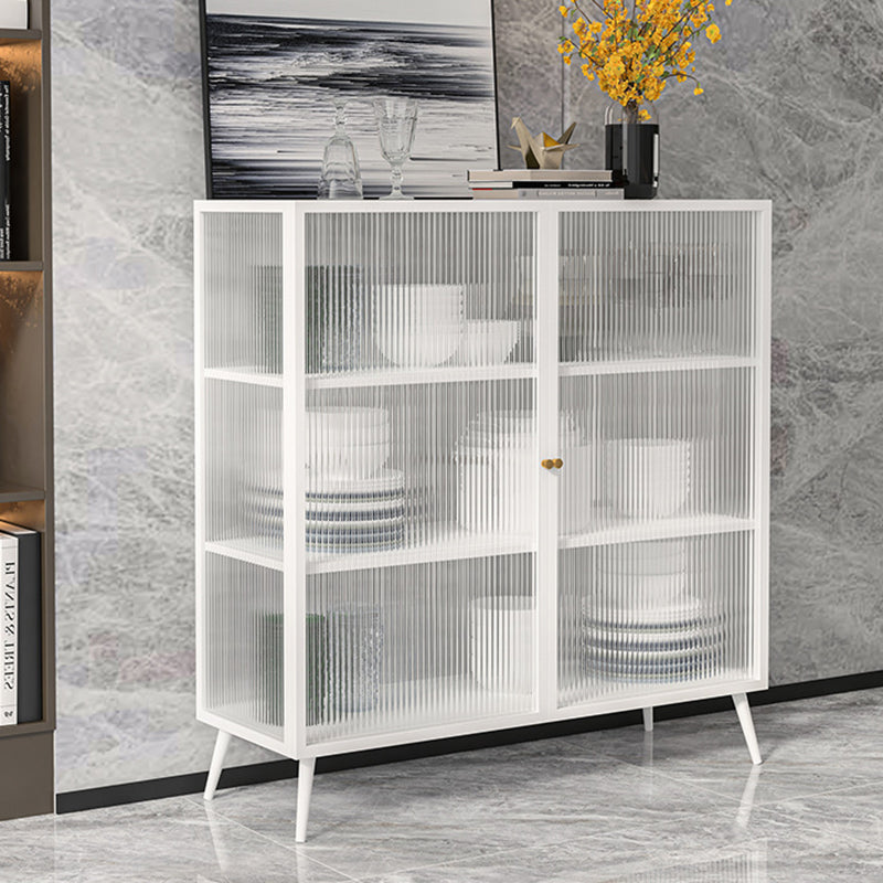 Modern Display Cabinet Glass Door Storage Cabinet for Dining Room