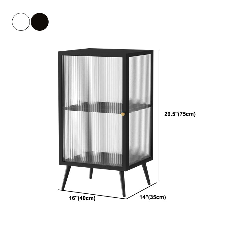 Modern Display Cabinet Glass Door Storage Cabinet for Dining Room