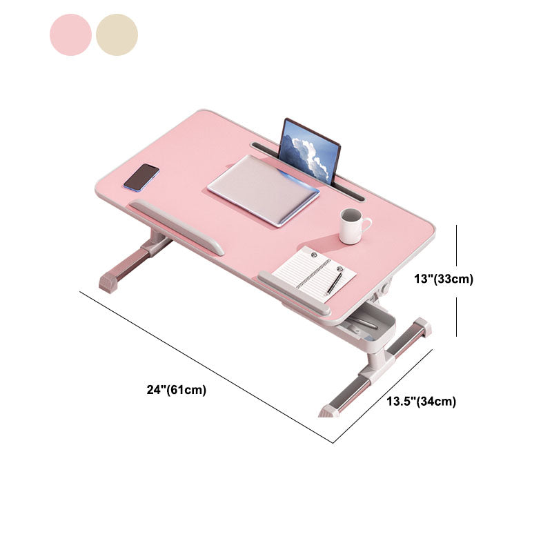 Contemporary Adjustable Laptop Table Office Desk for Bedroom