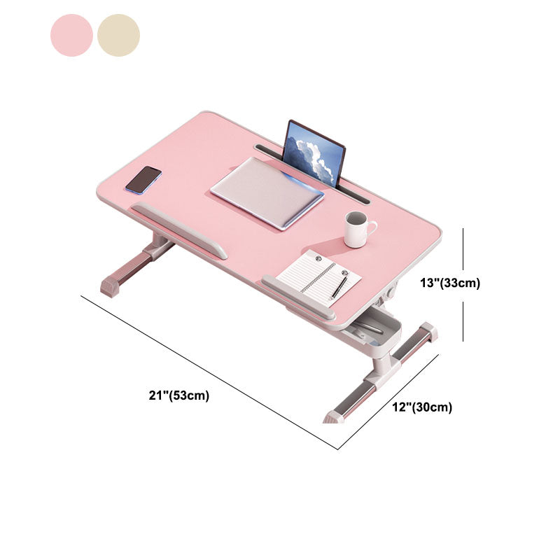 Contemporary Adjustable Laptop Table Office Desk for Bedroom