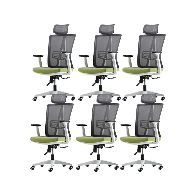 Modern & Contemporary Wheels Chair Black Desk Chair High Back Office Chair