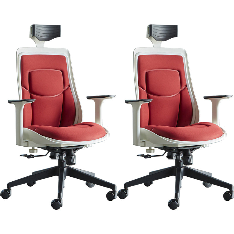 Modern Adjustable Arms Chair Height-adjustable Office Chair with Wheels