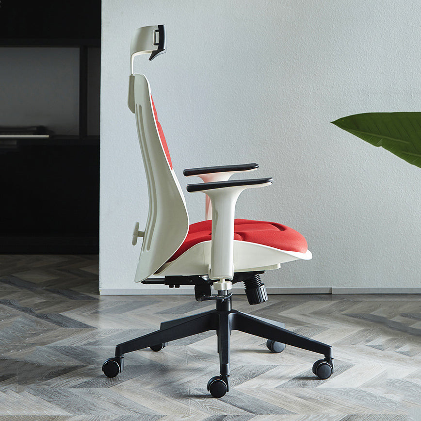 Modern Adjustable Arms Chair Height-adjustable Office Chair with Wheels