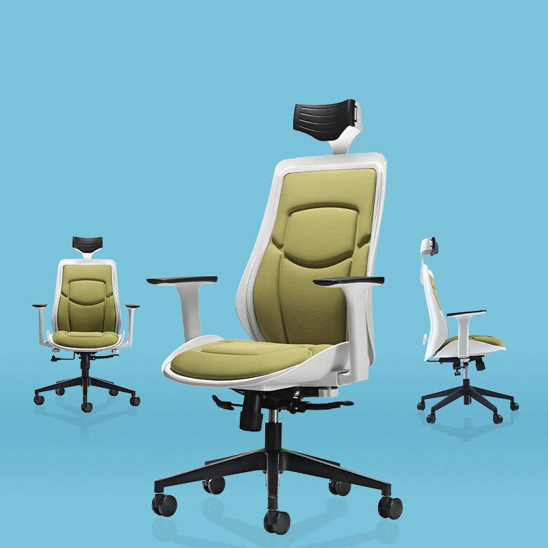 Modern Adjustable Arms Chair Height-adjustable Office Chair with Wheels