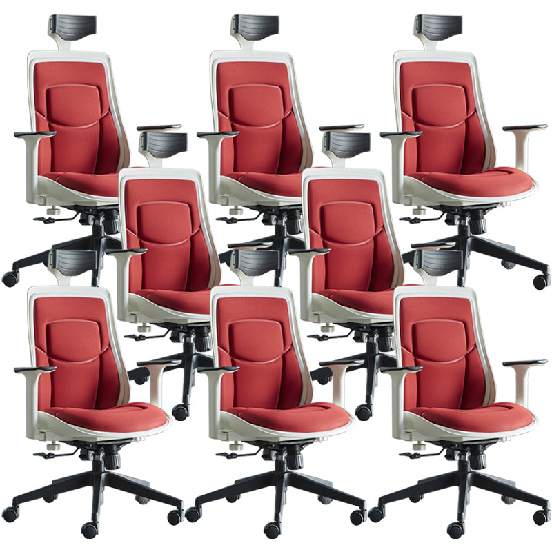 Modern Adjustable Arms Chair Height-adjustable Office Chair with Wheels