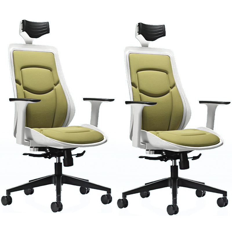 Modern Adjustable Arms Chair Height-adjustable Office Chair with Wheels