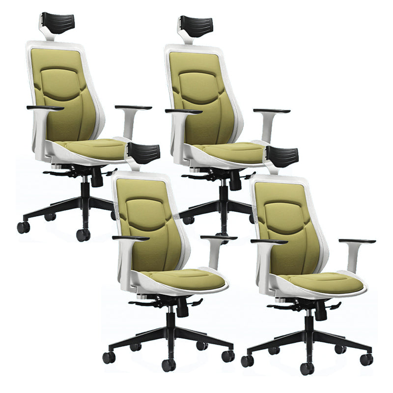 Modern Adjustable Arms Chair Height-adjustable Office Chair with Wheels