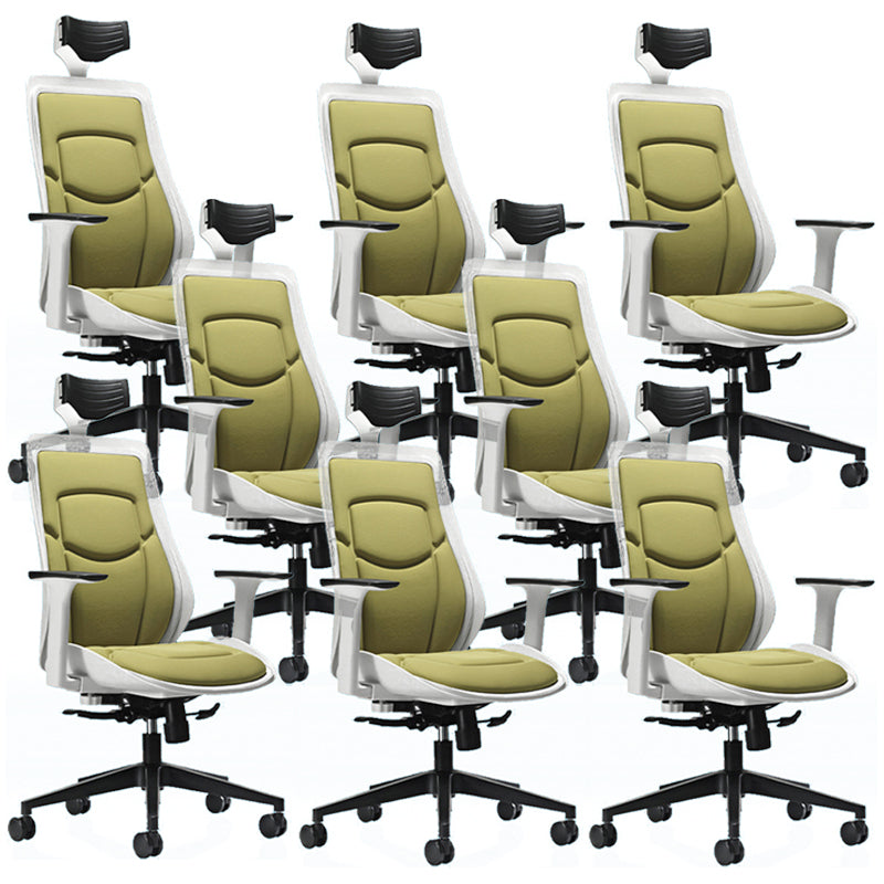 Modern Adjustable Arms Chair Height-adjustable Office Chair with Wheels