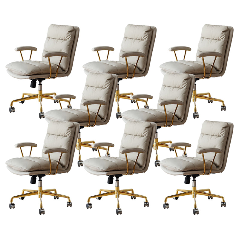 26" Wide Contemporary Arm Chair Upholstered Tilt Mechanism Swivel Chair