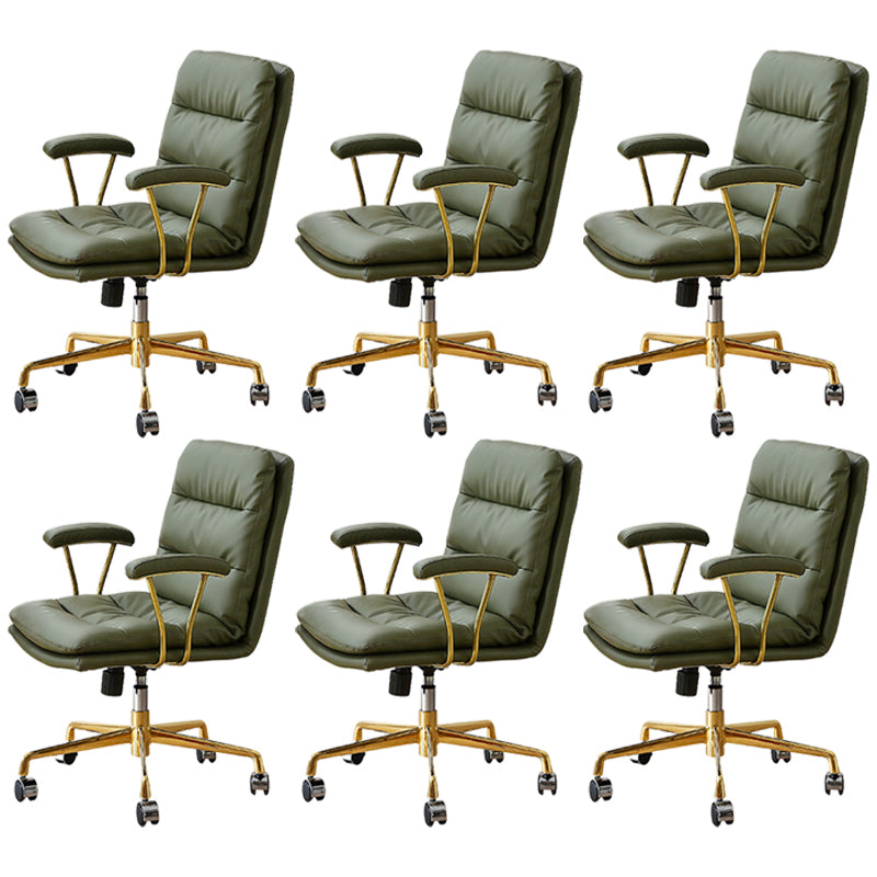 26" Wide Contemporary Arm Chair Upholstered Tilt Mechanism Swivel Chair