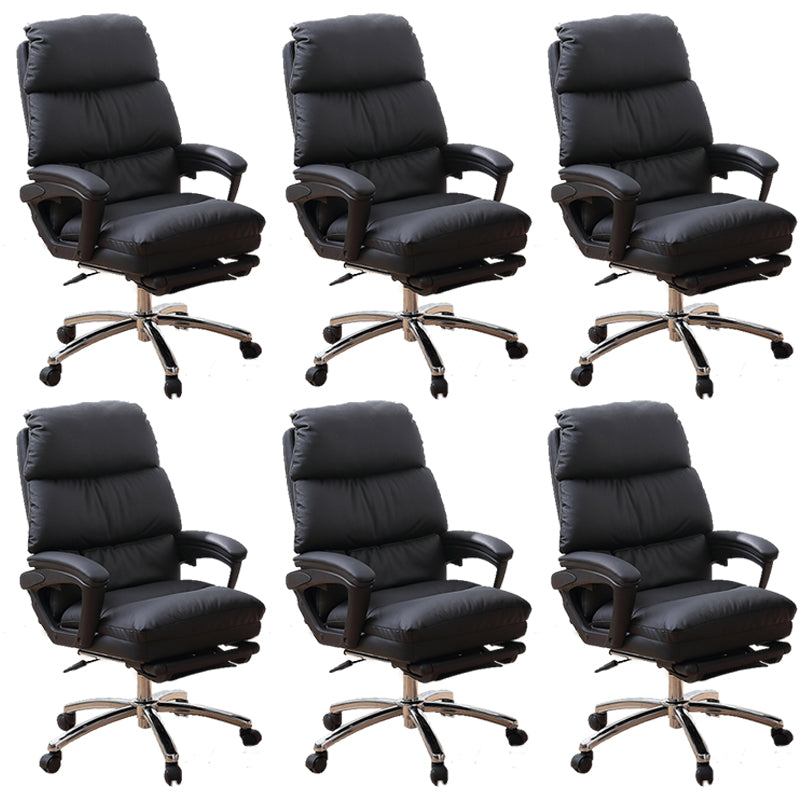 31" Wide Contemporary Arm Chair Upholstered Swivel Executive Chair