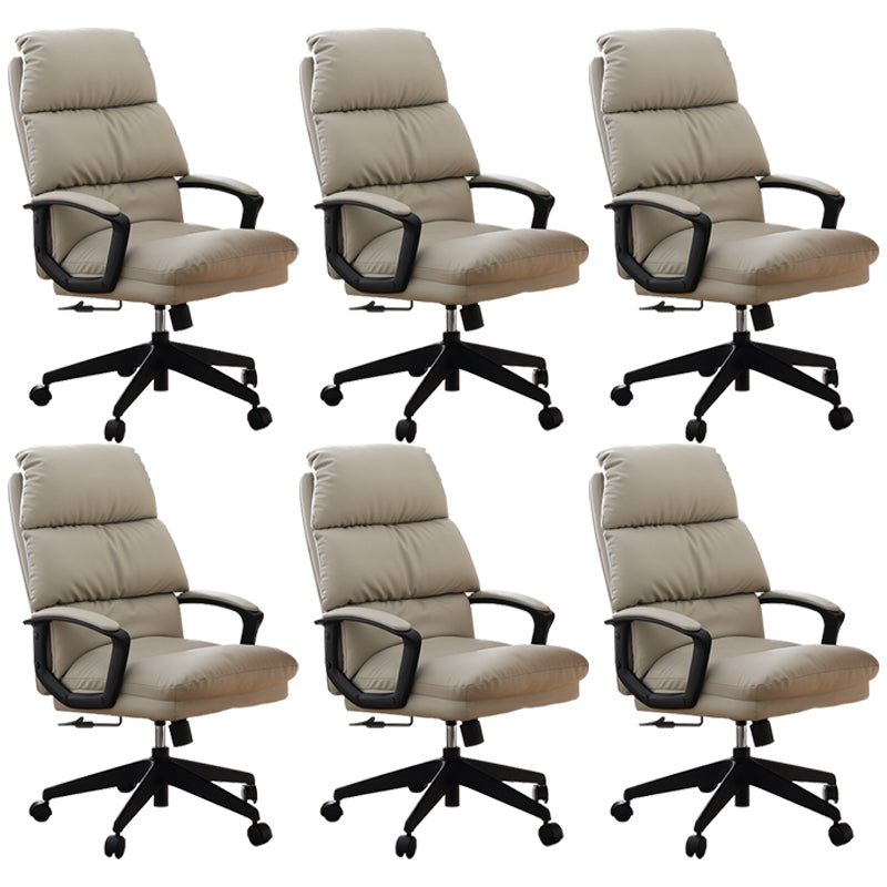 31" Wide Contemporary Arm Chair Upholstered Swivel Executive Chair