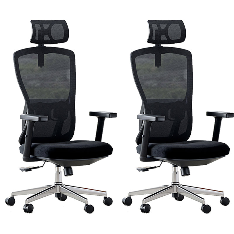 16" Wide Contemporary Wheels Breathable AirGrid Office Chair