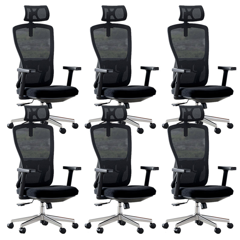 16" Wide Contemporary Wheels Breathable AirGrid Office Chair