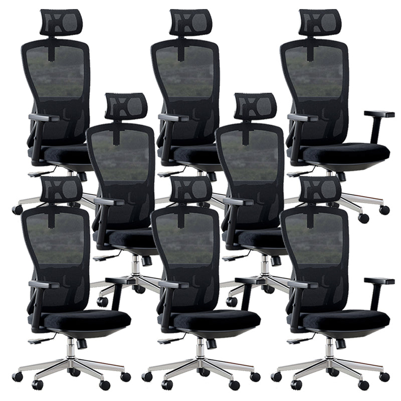 16" Wide Contemporary Wheels Breathable AirGrid Office Chair