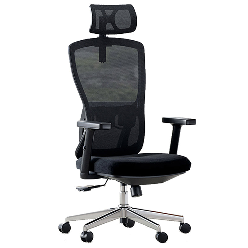 16" Wide Contemporary Wheels Breathable AirGrid Office Chair