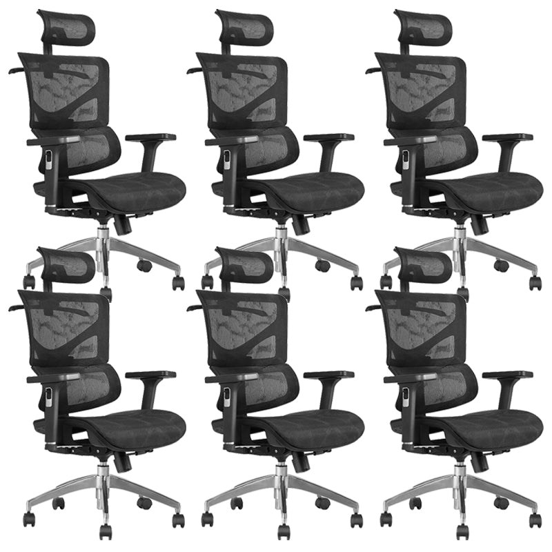 Contemporary Office Chair Ergonomic Adjustable High Back Desk Chair