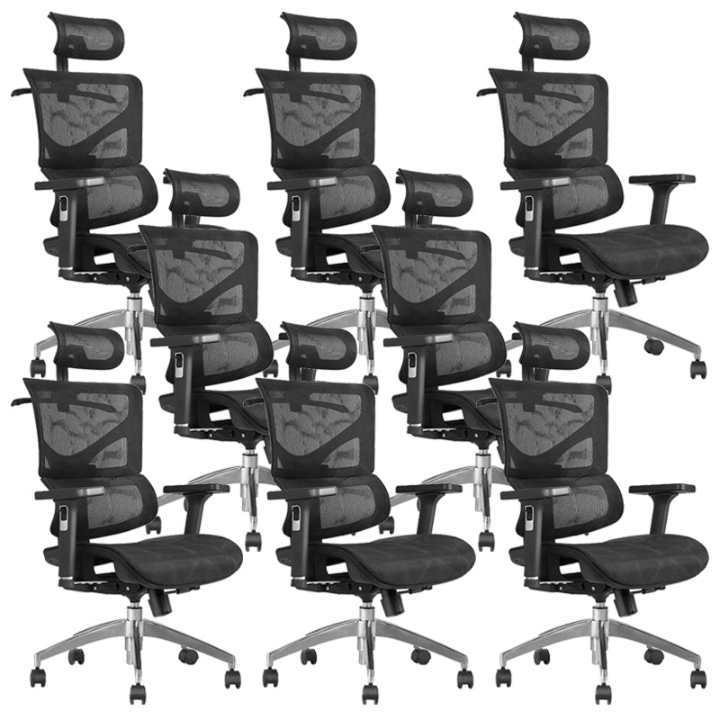 Contemporary Office Chair Ergonomic Adjustable High Back Desk Chair