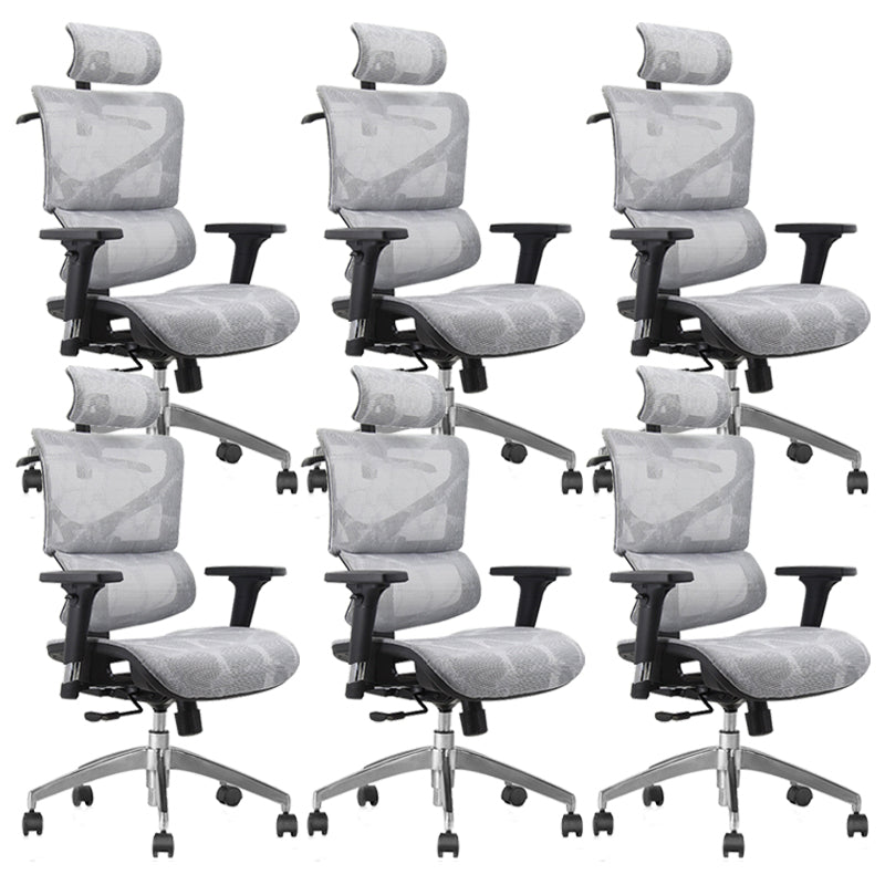 Contemporary Office Chair Ergonomic Adjustable High Back Desk Chair