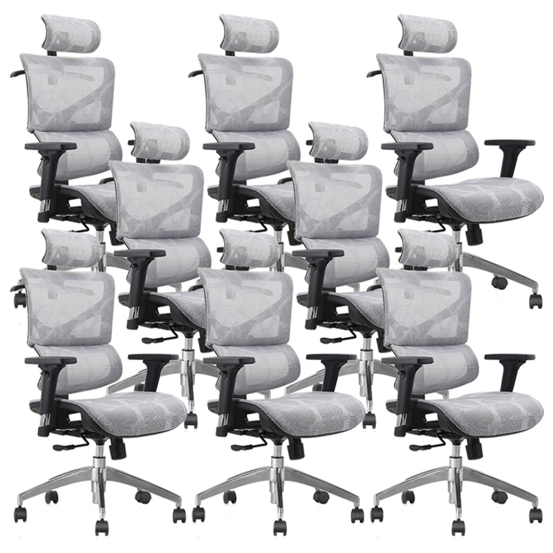 Contemporary Office Chair Ergonomic Adjustable High Back Desk Chair