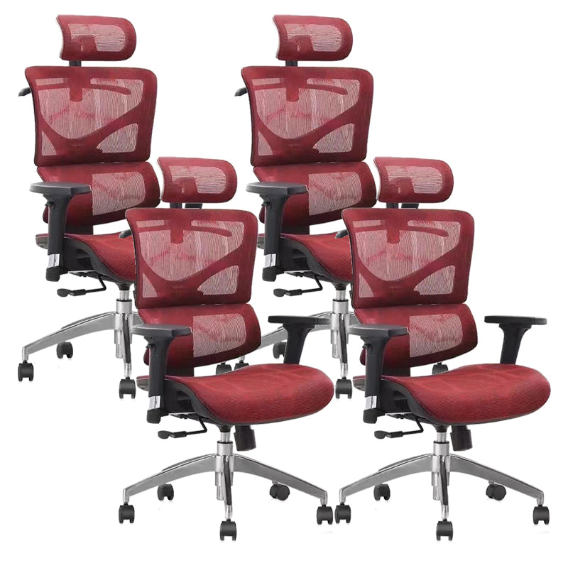 Contemporary Office Chair Ergonomic Adjustable High Back Desk Chair