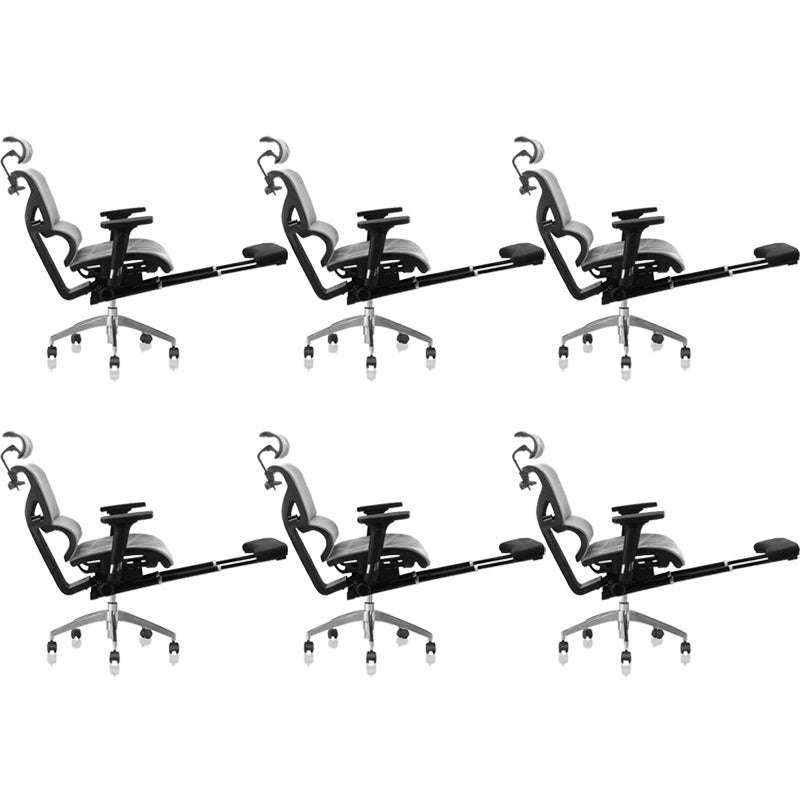 Contemporary Office Chair Ergonomic Adjustable High Back Desk Chair