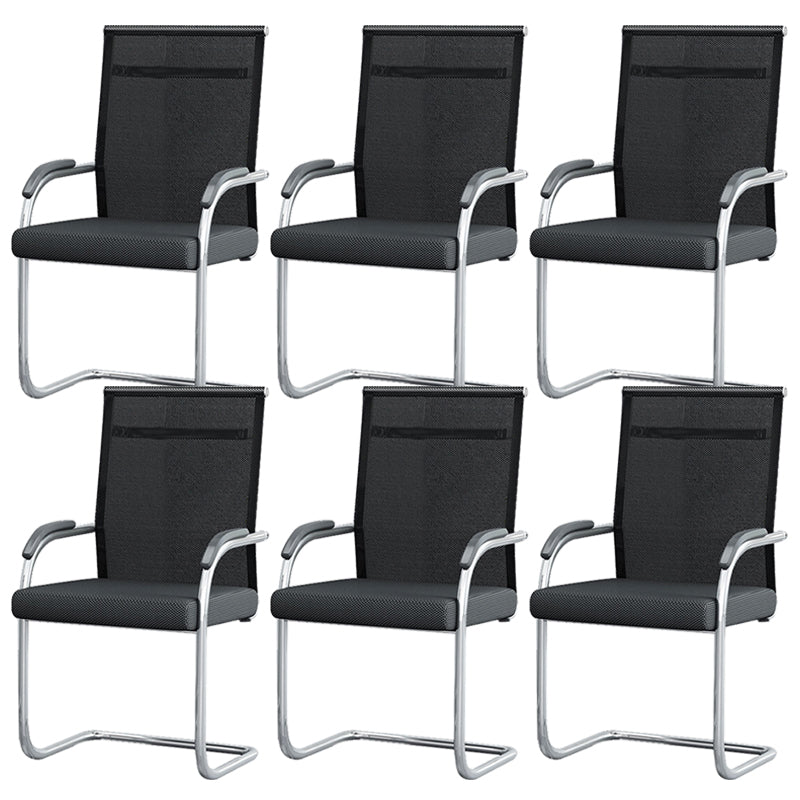 Modern & Contemporary Microfiber Chair Desk Chair Mid-Back Office Chair