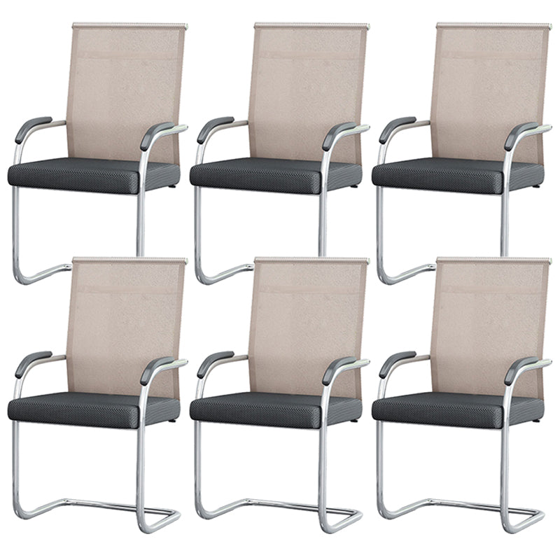 Modern & Contemporary Microfiber Chair Desk Chair Mid-Back Office Chair