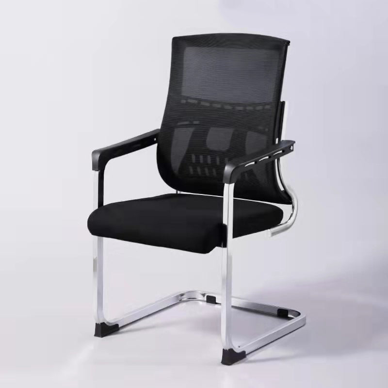 Ergonomic Upholstered Office Chair Contemporary High Back Desk Chair