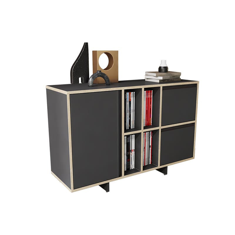 Contemporary Style Sideboard Engineered Wood Cabinet Sideboard for Living Room