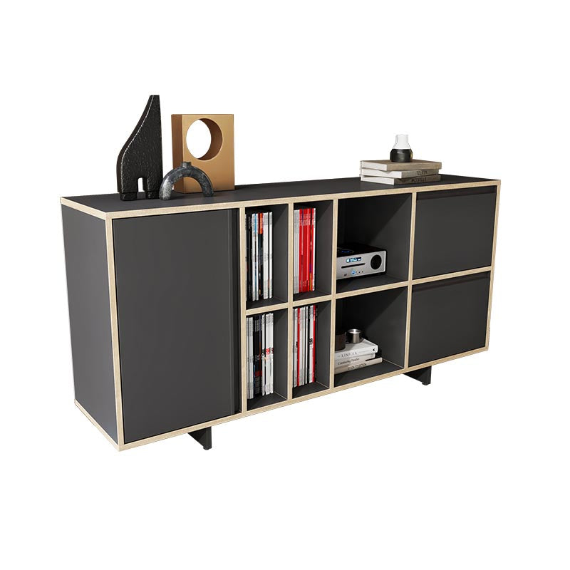 Contemporary Style Sideboard Engineered Wood Cabinet Sideboard for Living Room