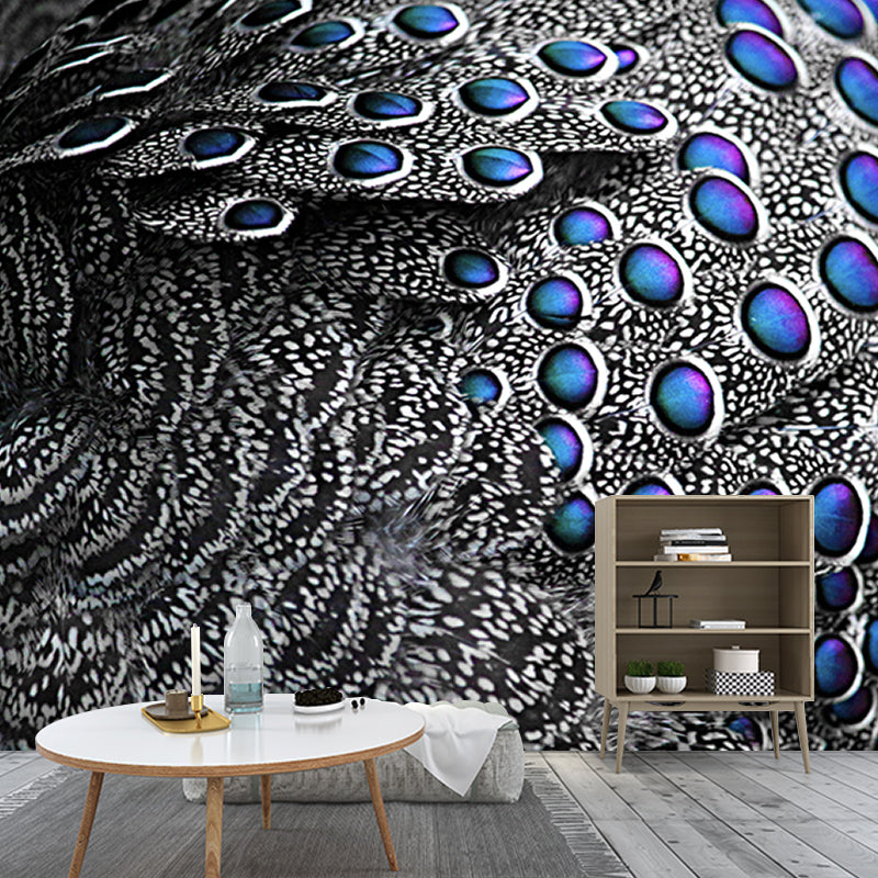 Decorative Wall Mural Photography Feather Stain Resistant Modern Wallpaper