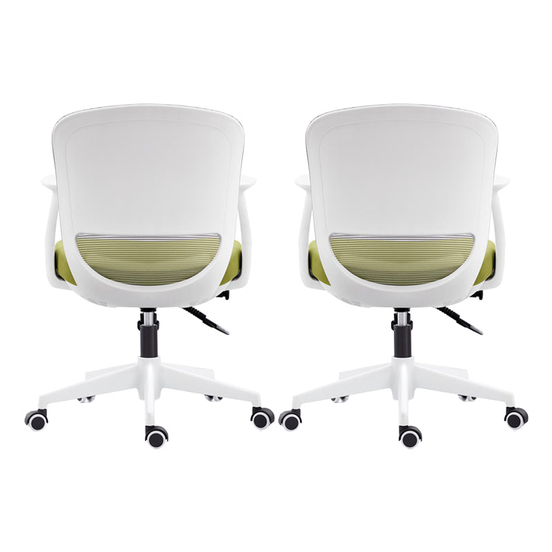 Contemporary Mid-Back Office Chair Adjustable Ergonomic Desk Chair