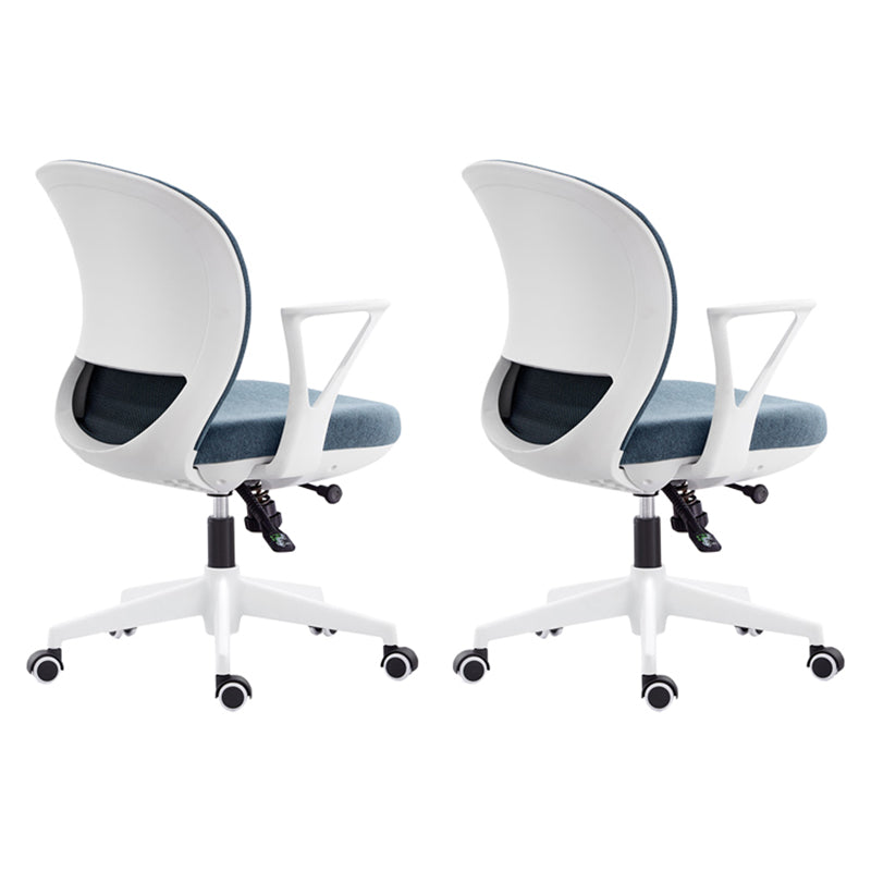 Contemporary Mid-Back Office Chair Adjustable Ergonomic Desk Chair