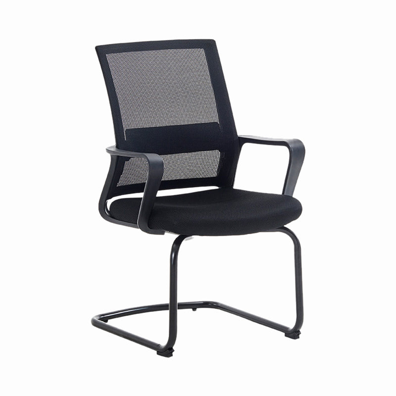 Modern Fixed Arms Office Chair Ergonomic Breathable AirGrid Desk Chair