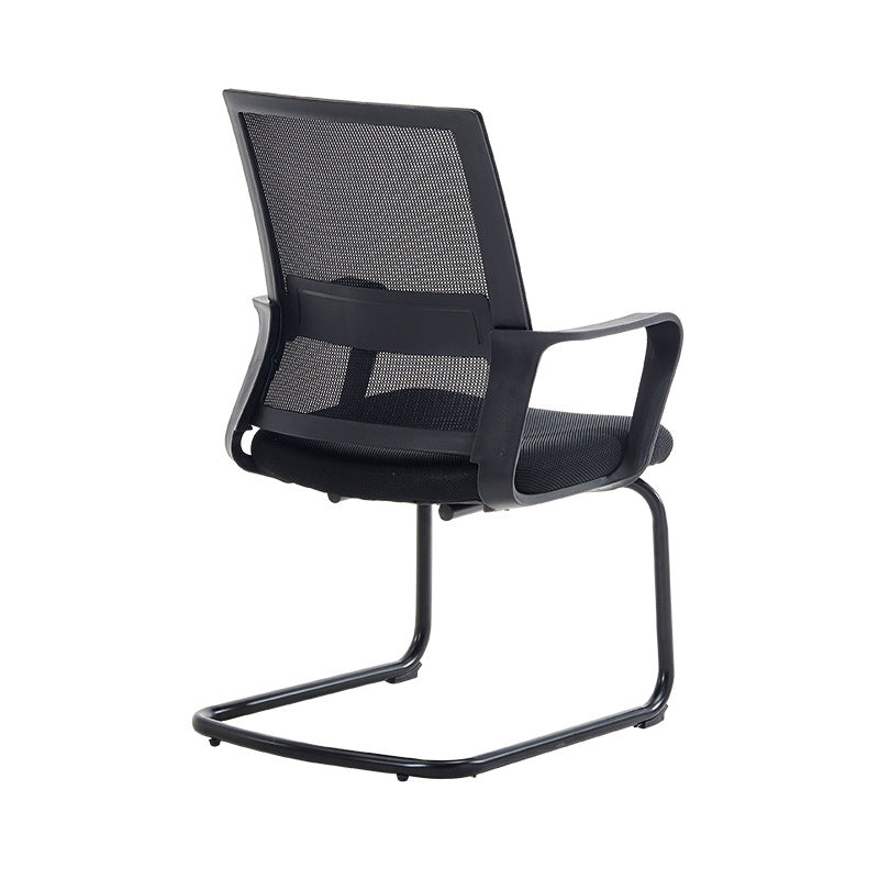 Modern Fixed Arms Office Chair Ergonomic Breathable AirGrid Desk Chair