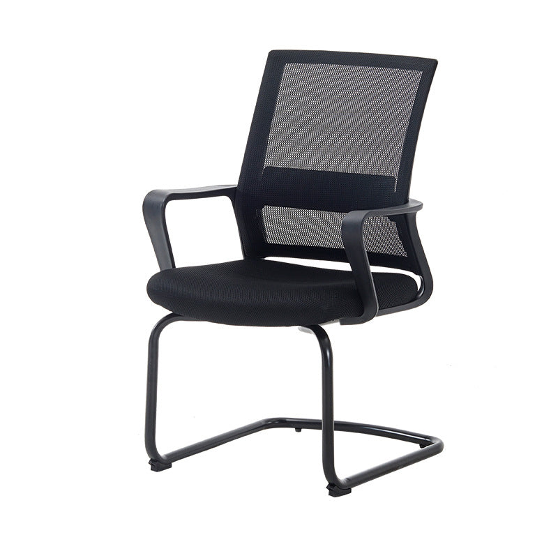 Modern Fixed Arms Office Chair Ergonomic Breathable AirGrid Desk Chair