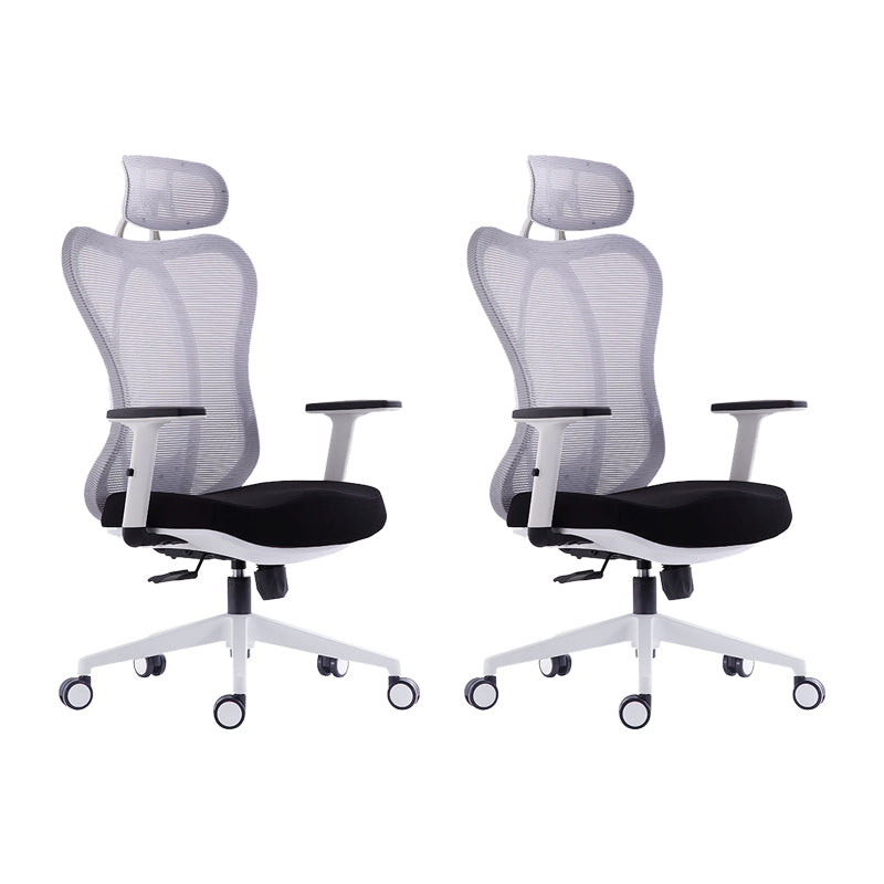 Contemporary Adjustable Office Chair Lumbar Support Desk Chair