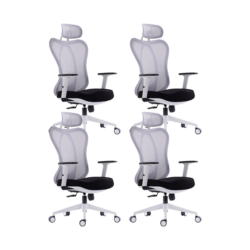 Contemporary Adjustable Office Chair Lumbar Support Desk Chair