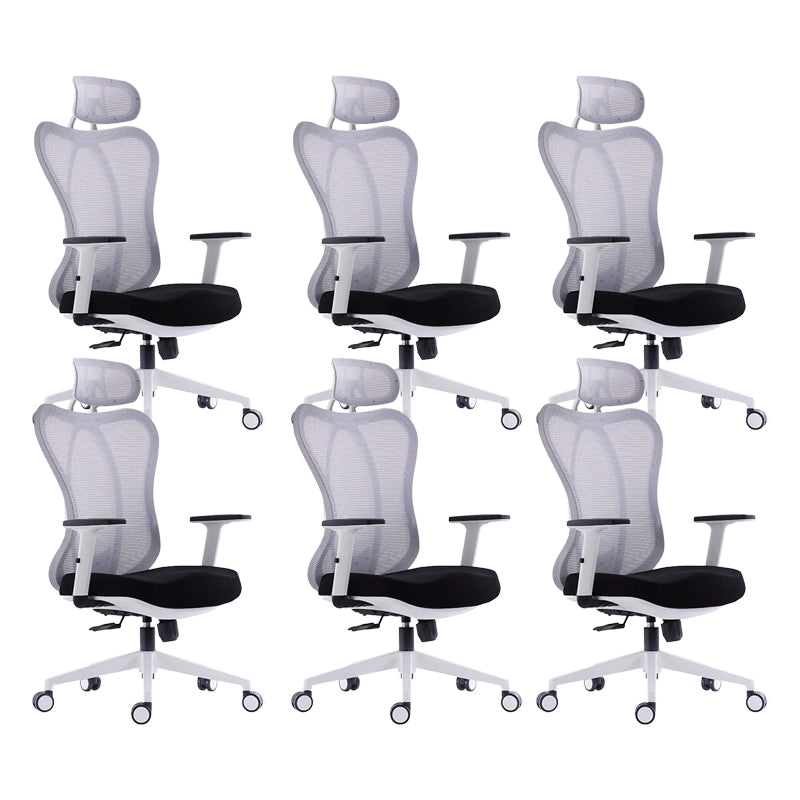 Contemporary Adjustable Office Chair Lumbar Support Desk Chair