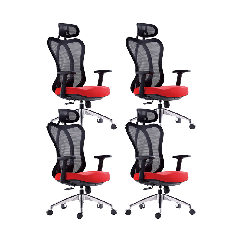 Contemporary Adjustable Office Chair Lumbar Support Desk Chair