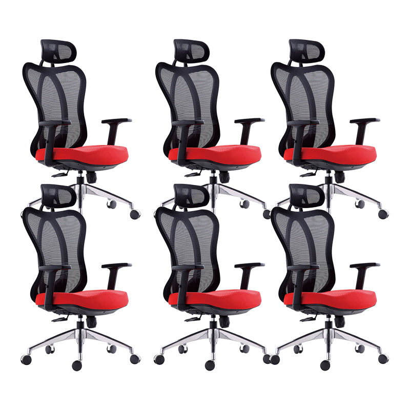 Contemporary Adjustable Office Chair Lumbar Support Desk Chair