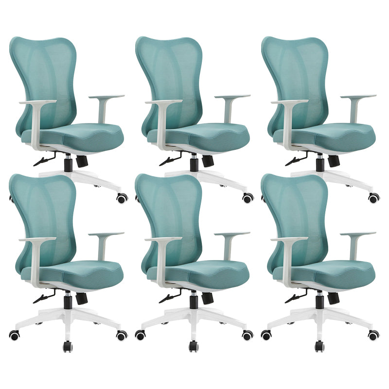 Contemporary Adjustable Office Chair Lumbar Support Desk Chair