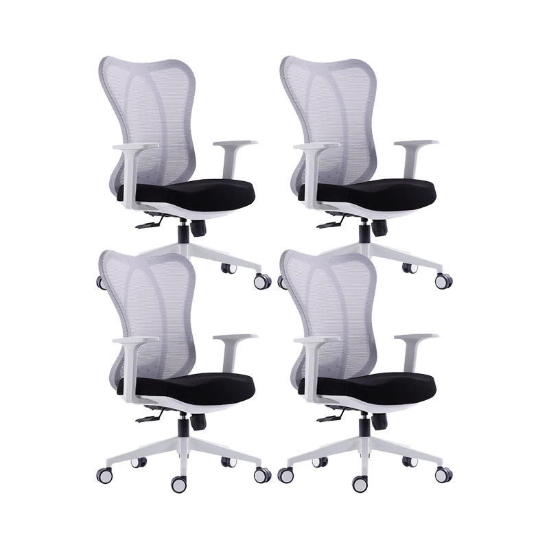 Contemporary Adjustable Office Chair Lumbar Support Desk Chair